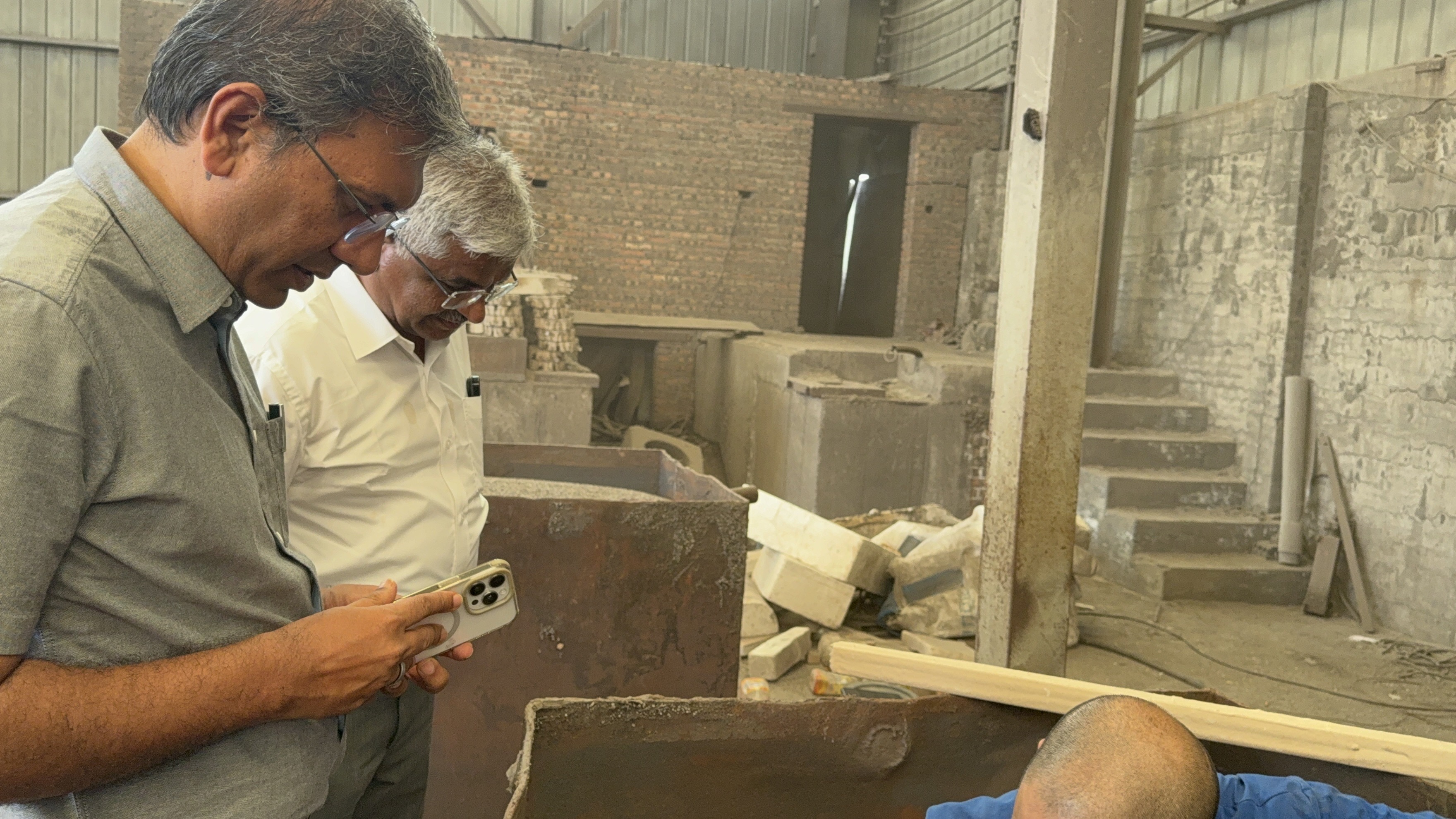 Indian Customer Factory Visit for Steel Plant Furnace Grate Bars