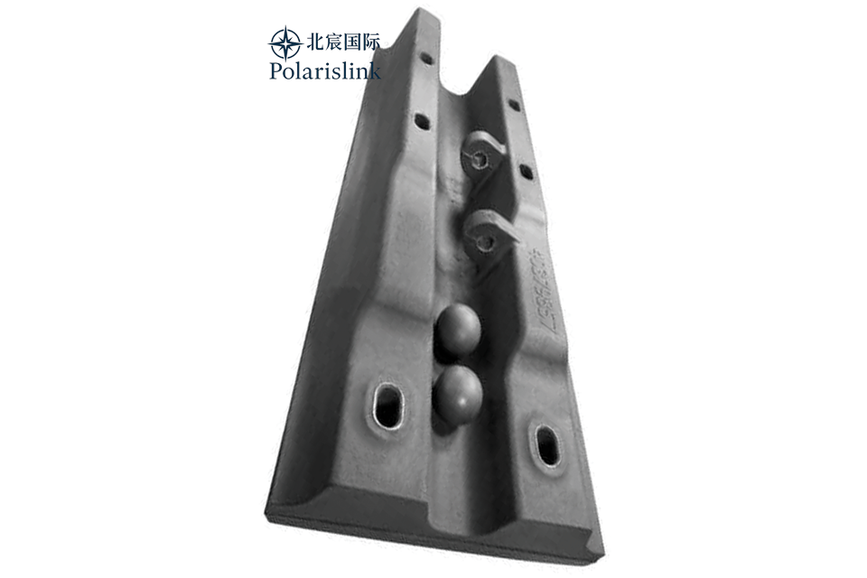 Conical crusher thrust bearing wear-resistant liner