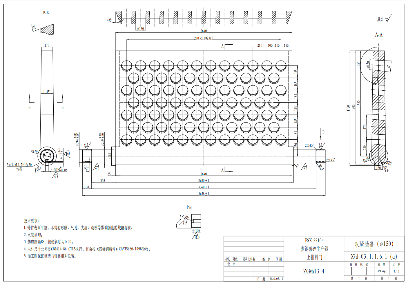 Why Scrap Shredder Discharge Doors Matter in Heavy Scrap Processing